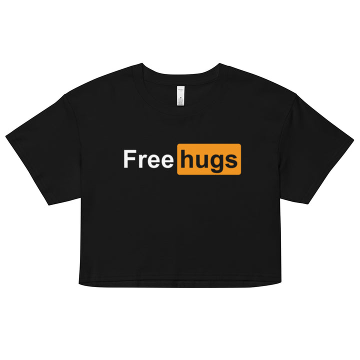 Free Hugs Crop Tee