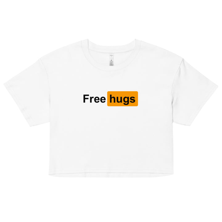 Free Hugs Crop Tee