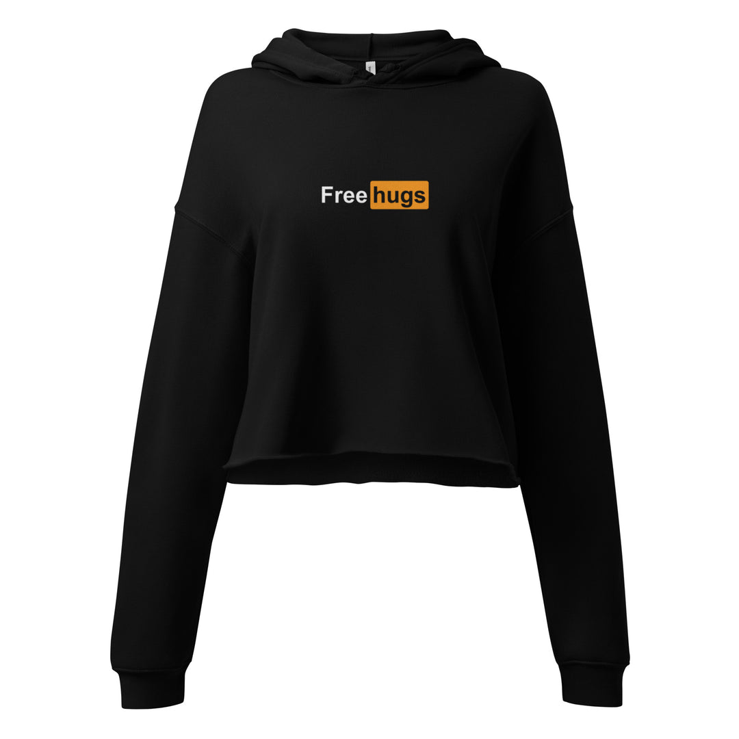 Free Hugs Crop Hoodie